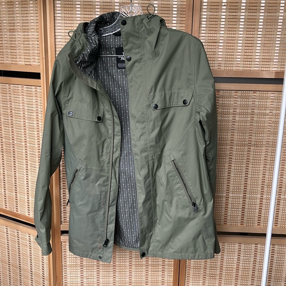 The North Face raincoat